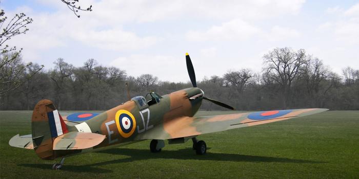 1920x1080 1920x1080 Supermarine Spitfire Mk I, Field, The Plane, Grass, Art