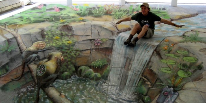 1600x1200 HD Wallpapers: 3d Road Painting Wallpapers