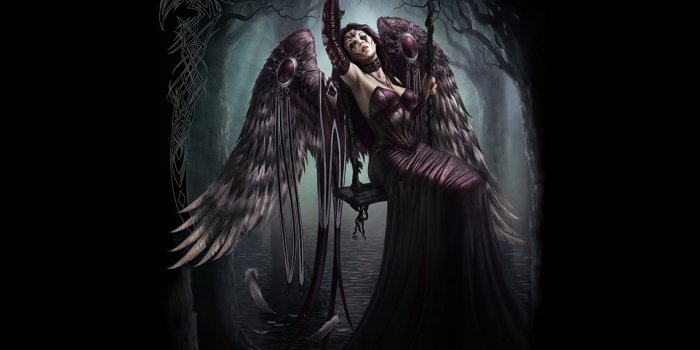 1280x960 Beautiful Fantasy Dark Fallen Angel Wallpaper | Gallery