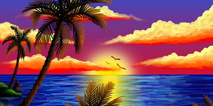 1756x1200 3D Nature Painting | HD Nature Wallpapers for Mobile and Desktop