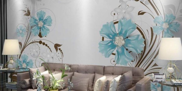 1050x1050 Senarai Harga European Brief 3d Painting Wallpaper Stereoscopic