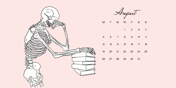 2732x2048 Free August Wallpapers - Med-themed - A Med Student's Journey Blog