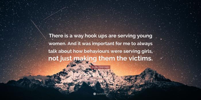3840x2160 Peggy Orenstein Quote: “There is a way hook ups are serving young