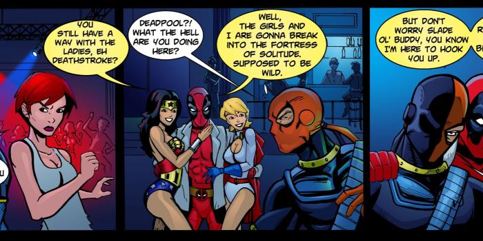 2115x700 Deadpool Wade Winston Wilson anti-hero Marvel Comics mercenary