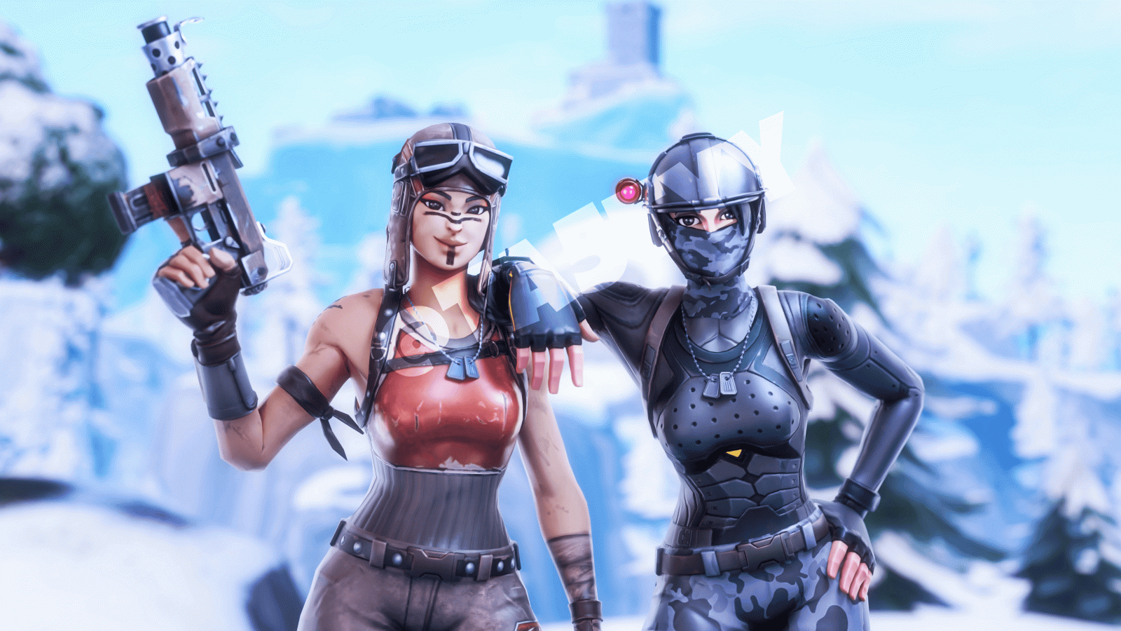3840x2160 Renegade Raider and Elite Agent : FortNiteBR