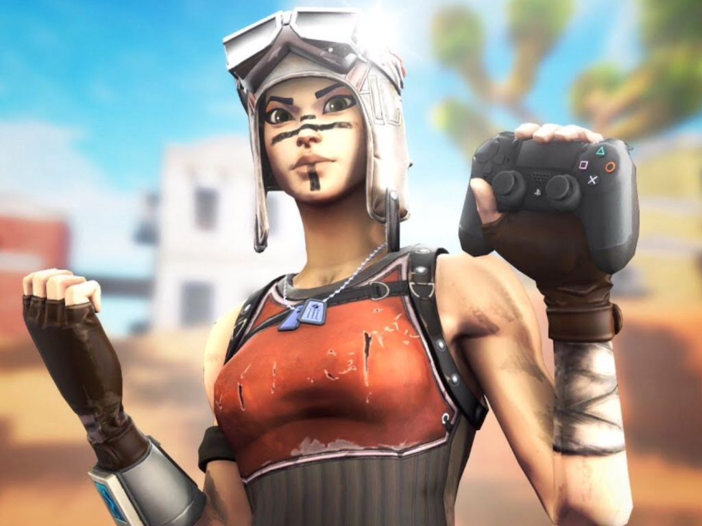 1024x768 Fortnite Renegade Raider ps4 thumbnail freetoedit...