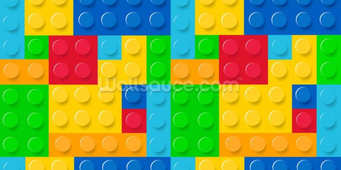 1520x1520 Lego Wallpaper for Walls Unique toy Bricks Wallpaper Mural Wallsauce