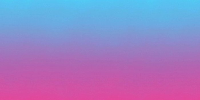 2620x2622 Aurora Neon Wallpaper in Fuchsia to Electric Blue Gradient