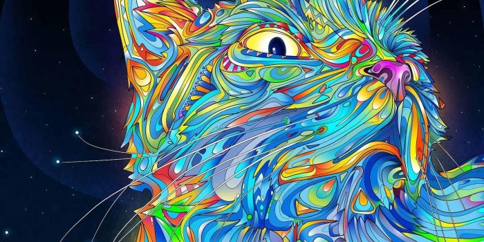 1400x1050 Free download Amazing Graffiti Cat 1400x1050 Wallpapers 1400x1050