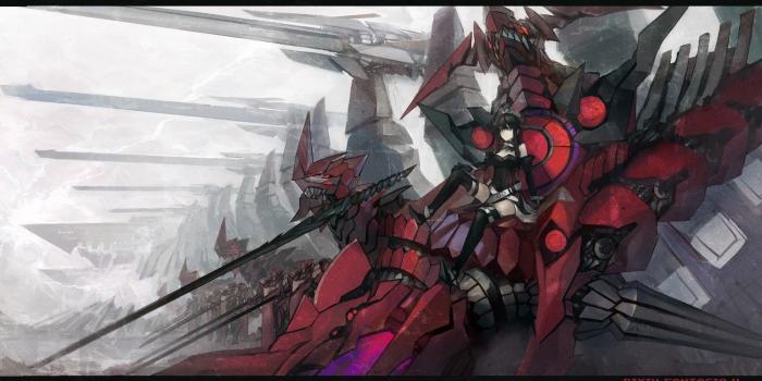 1500x784 Get Maids Mecha Wallpaper 1500x784 Maids Mecha Anime Girls Pixiv