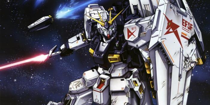 1920x1080 White and black Gumdam wing anime robot character wallpaper HD