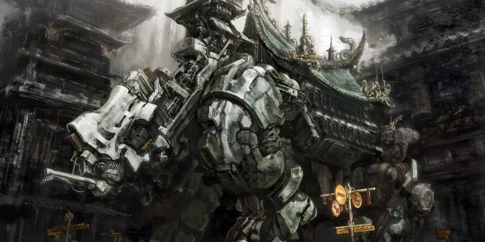 3157x2232 Anime Robot Wallpapers