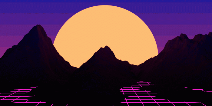 1840x1080 Critique] 80's Retro Wallpaper : blender