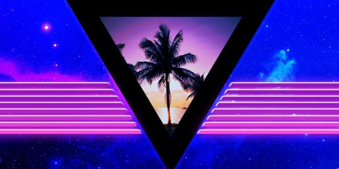 1191x670 Retro futuristic wallpaper by RedPiePhothoshop | twelve past