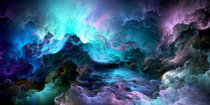 2560x1440 Abstract Colorful Clouds 2560x1440 HDTV Wallpaper