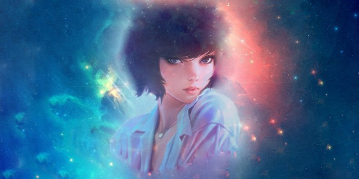 1920x1080 4514703 #Ilya Kuvshinov, #short hair, #galaxy, #anime, wallpaper
