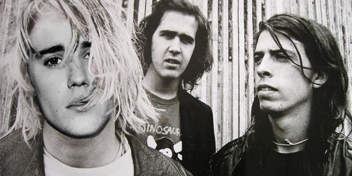 1920x1080 Monochrome Mode, Black and White, Nirvana, Person, Foo Fighters Full