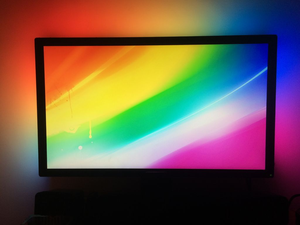 1024x768 Ambilight DFMirage [super Fast Screen Capture and Processing]: 5 Steps