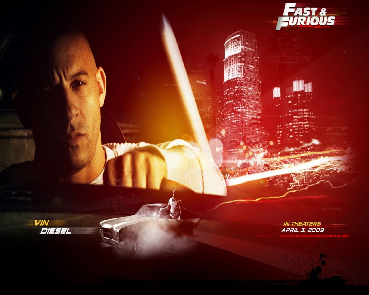 1280x1024 Vin Diesel in Fast Furious Wallpaper Vin Diesel Male celebrities