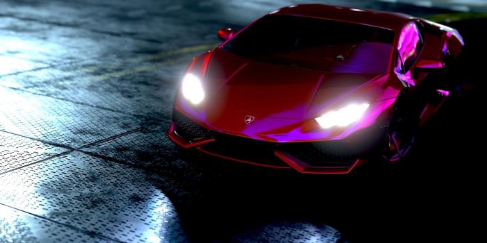 2560x1600 Download 2560x1600 Lamborghini Huracan, Neon Color, Supercars