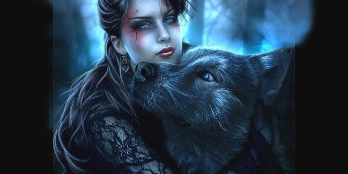 1280x1024 Fantasy Wolf Wallpapers