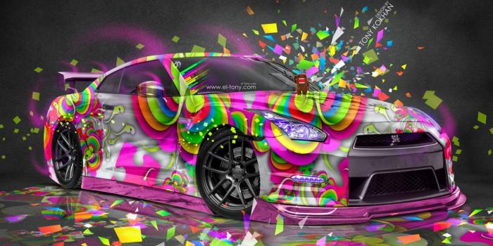 1333x750 Neon, Graphics, Supercar, Toyota Supra, Tech HD Wallpaper, Cars