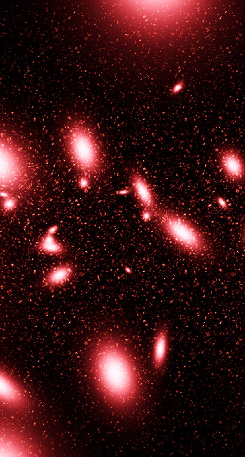 854x1590 Pattern black red universe Cool | wallpaper.sc iPhone8