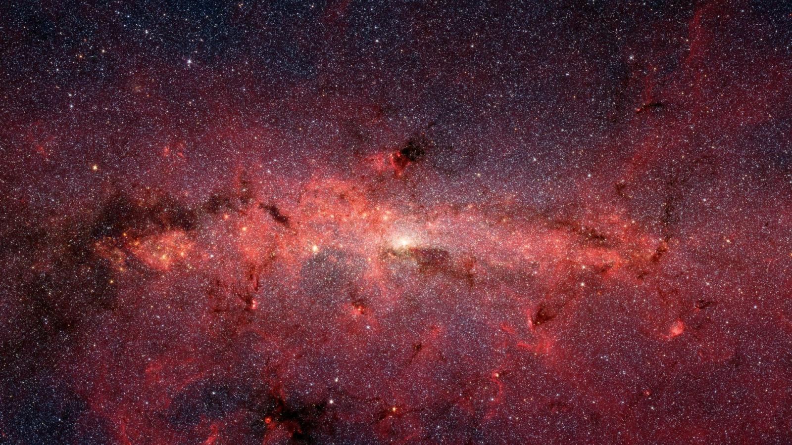 1920x1080 Dark Red Galaxy Wallpaper - Wallpaper Stream