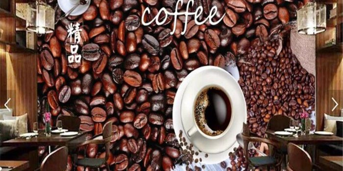 1000x800 US $10.2 40% OFF|beibehang 3d wallpaper Mural 3d European and American  fashion coffee beans photo wallpaper coffee shop bar decoration  wallpaper-in