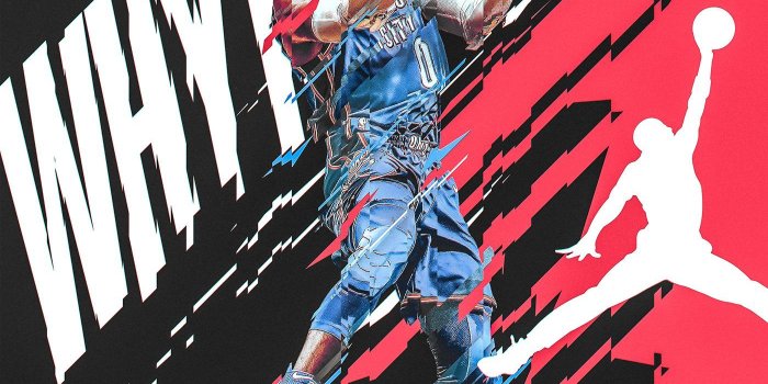 1400x1680 Jordan Poster (Spoof) | Russell Westbrook | Why Not? on Behance