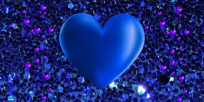 1152x2048 Glitter heart phone wallpaper sparkle background bling shimmer
