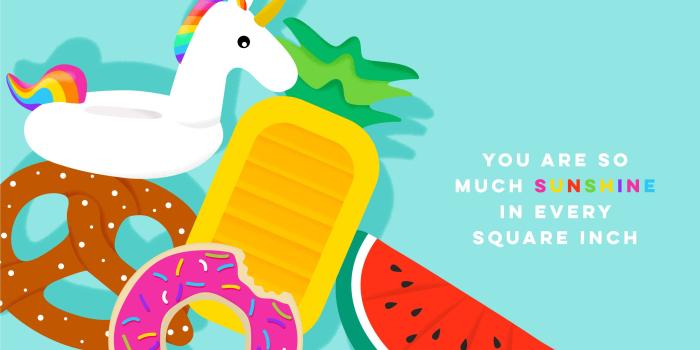 2561x1441 June 2017 Pool Float Calendar Wallpaper - Sarah Hearts