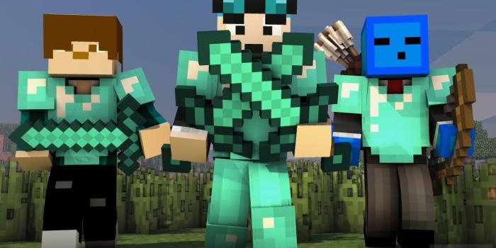 1280x720 How to put Minecraft Skins on a Wallpaper