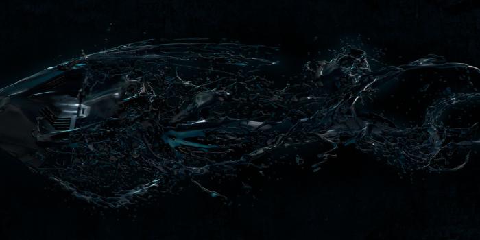 3840x1080 Wallpaper Cobra Dark matter : EliteDangerous