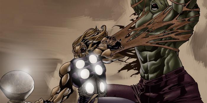 1320x1020 Images For > Thor Comic Wallpaper | THOR GOD of THUNDER | Hulk vs