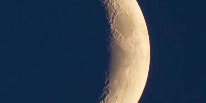 736x1308 Iphone Wallpaper - Simple Minimal Crescent Moon Space Night Sky