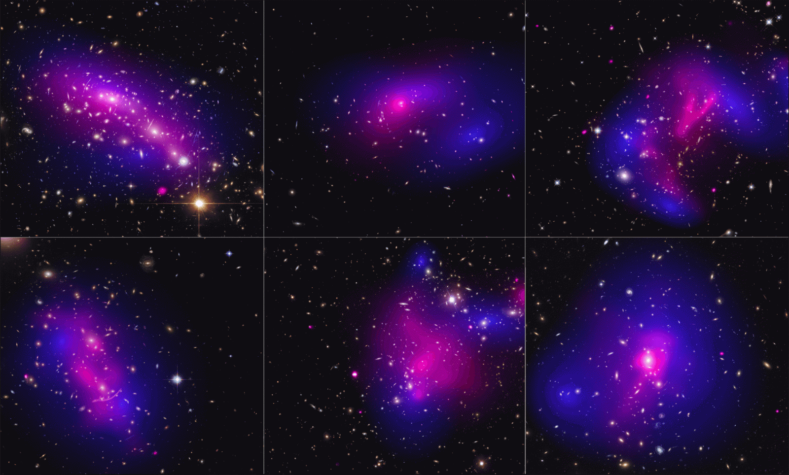 2431x1465 NASA's Hubble, Chandra Find Clues that May Help Identify Dark Matter