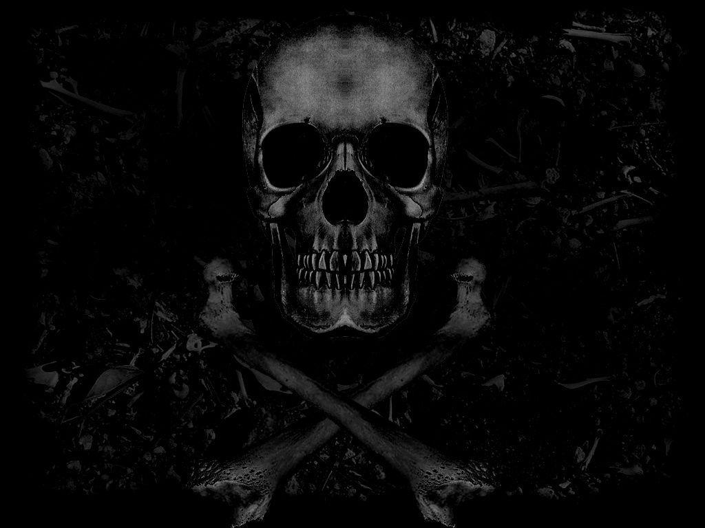 1024x768 Dark Skull Wallpapers