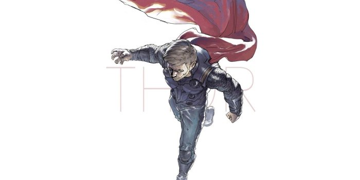1332x850 Wallpaper Figure, Eyes, Hero, Cloak, Superhero, Hero, Art, Art