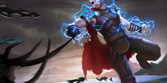 1920x1200 Thor, Art, Superheroes, Creative, Marvel Comics - Thor Arte (#505352