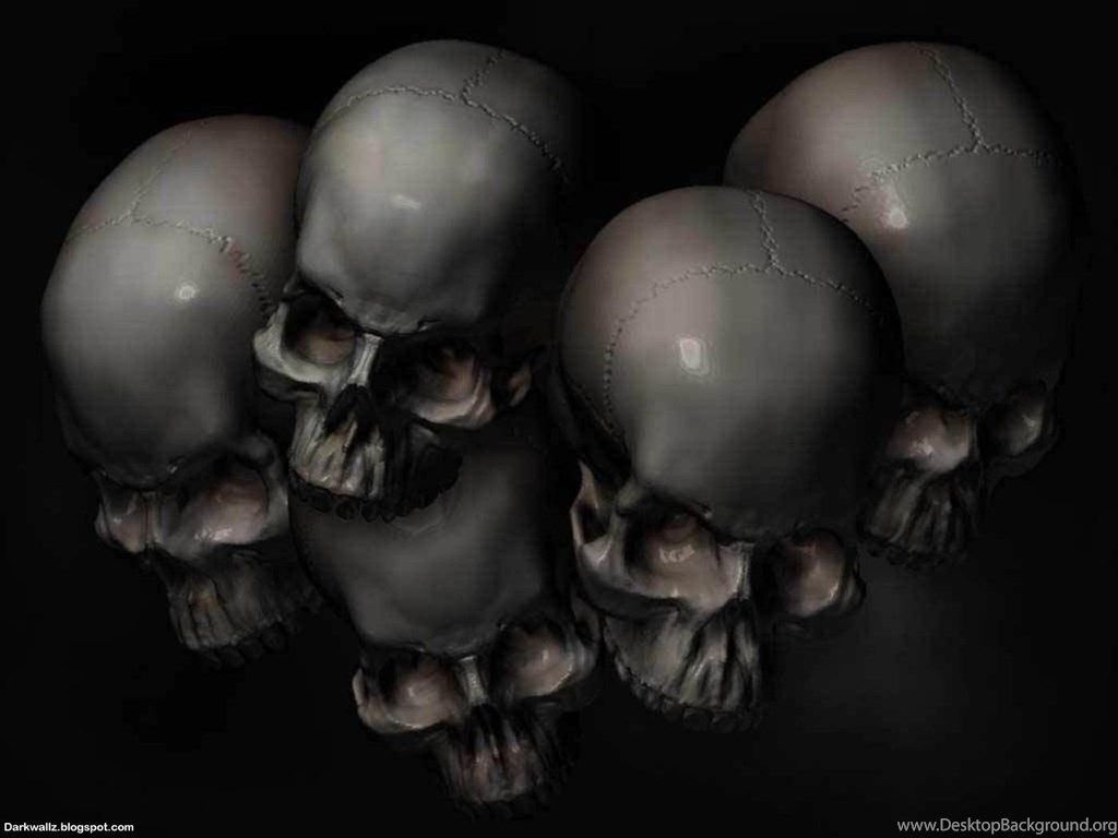 1024x768 Skulls Wallpapers 66 Dark Skull Wallpapers Desktop Background