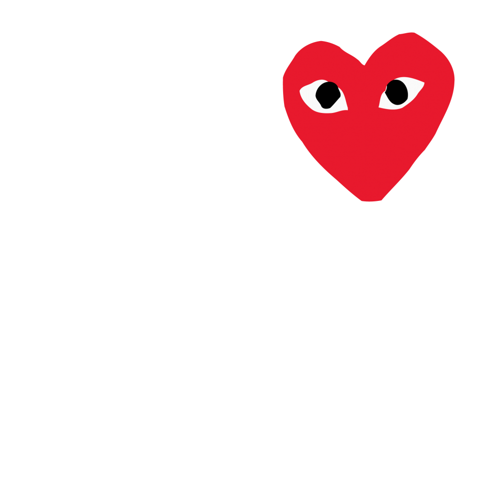 1000x1027 Comme Des Garcons Play Logo - LogoDix