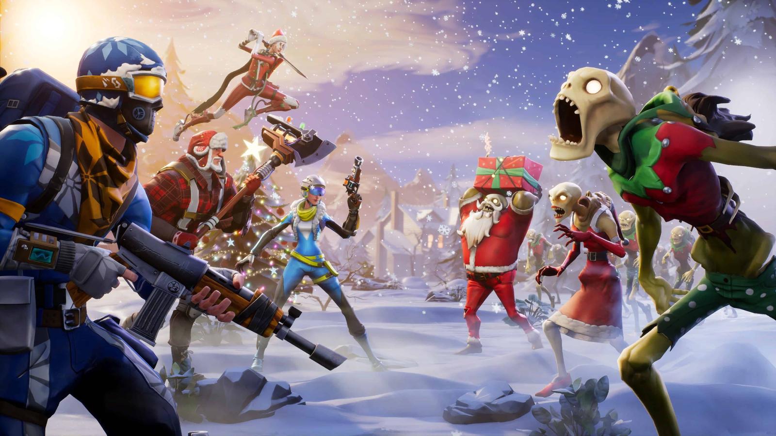 3840x2160 Fortnite Winter Season UHD 4K Wallpaper | Pixelz