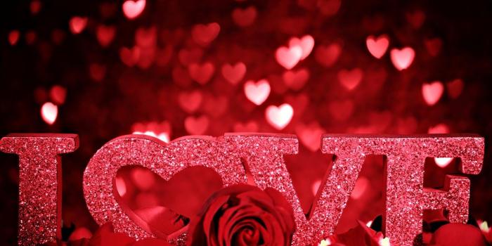 1332x850 Wallpaper love, flowers, heart, rose images for desktop, section