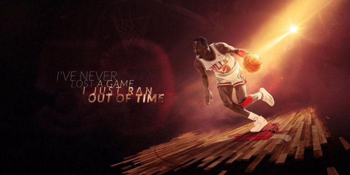 1366x768 Download wallpaper 1366x768 michael jordan, chicago, bulls, legend