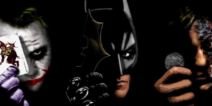 1400x1050 Batman Joker And Two Face HD Wallpaper 1400x1050 - Wallpaper