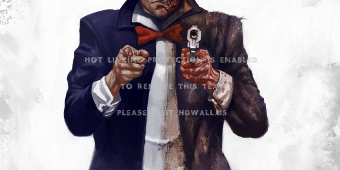 1778x2000 guns uncle sam two-face batman arkham city