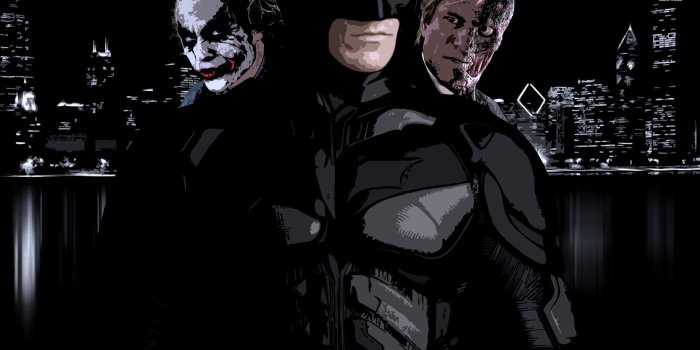 1920x1080 Joker, Batman, Two Face wallpaper - Movie wallpapers - #1610