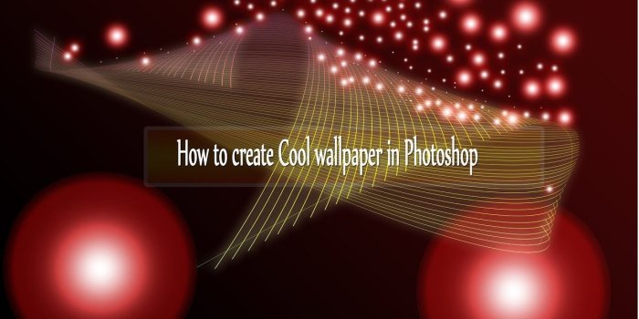 1280x720 How to Create cool wallpaper in Photoshop