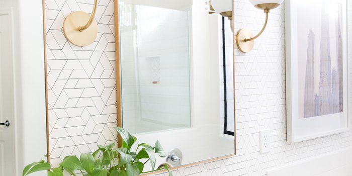 800x1200 Modern Master Bathroom Remodel Before and After The Posh Home